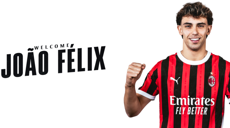 João Félix joins AC Milan on loan for the remainder of the season.